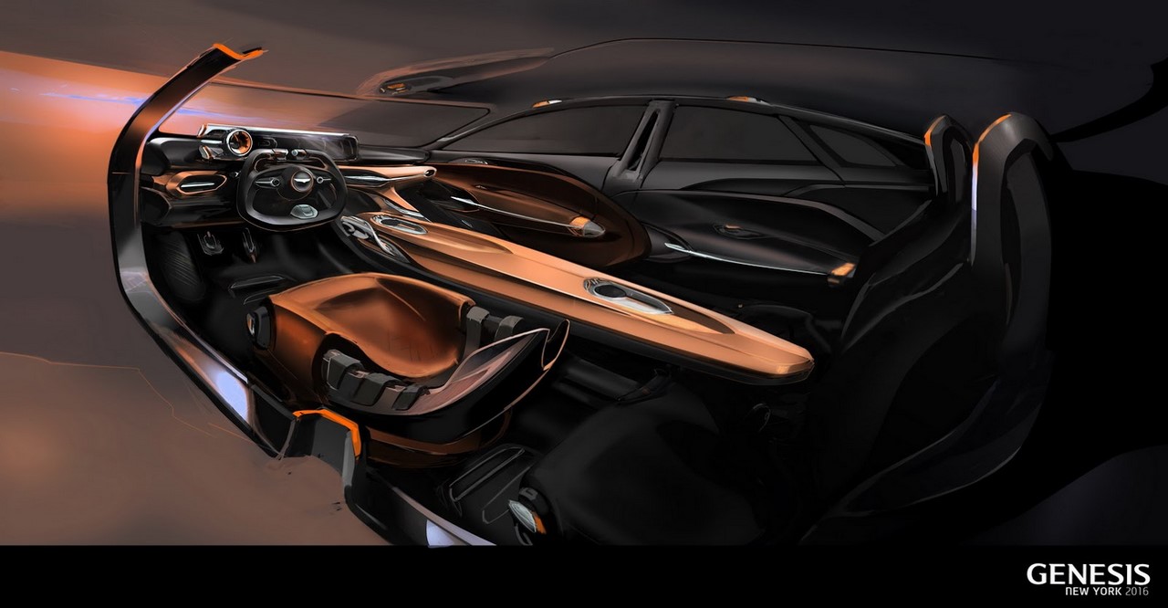 Genesis New York Concept interior rendering Genesis New York Concept interior rendering