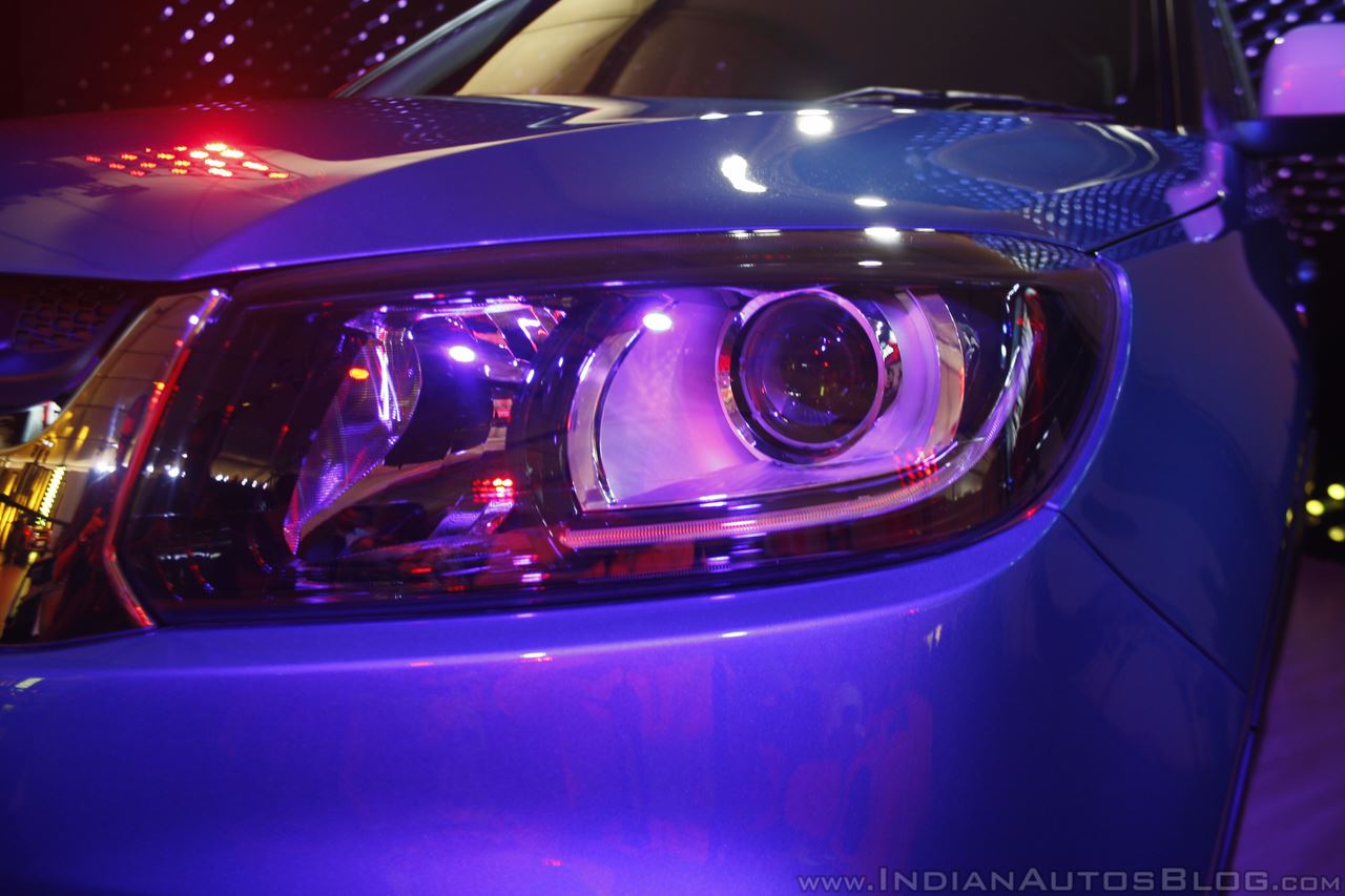 Maruti Vitara Brezza headlamp blue launched