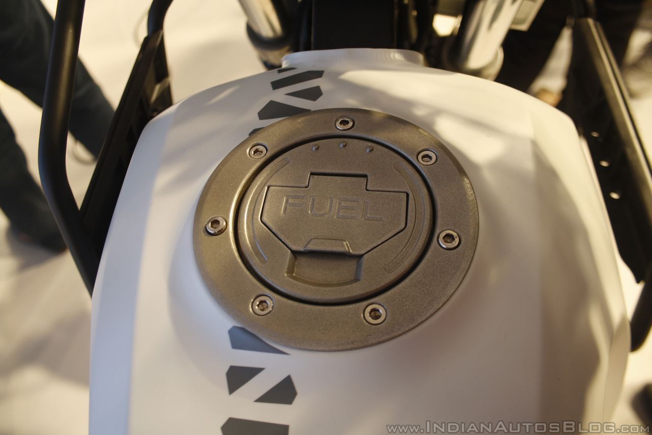 Royal Enfield Himalayan aircraft type fuel tank lid launched