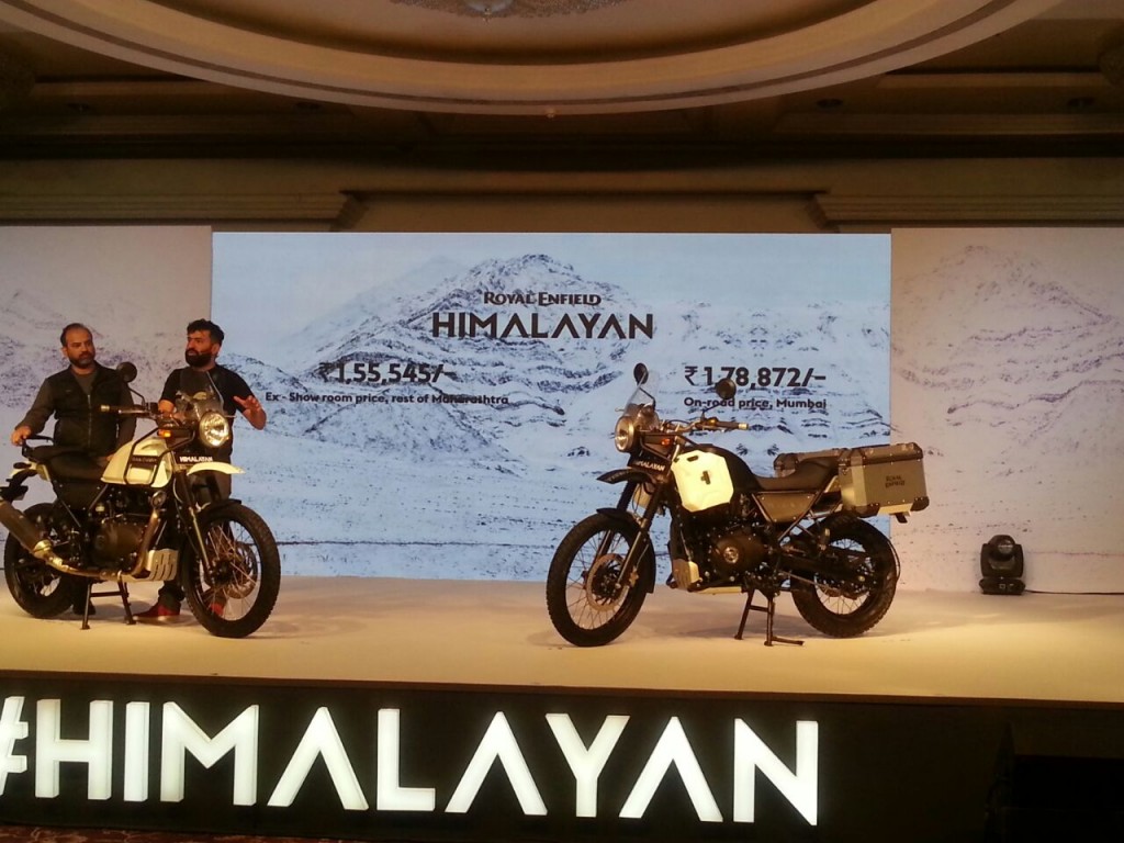 Royal Enfield Himalayan price