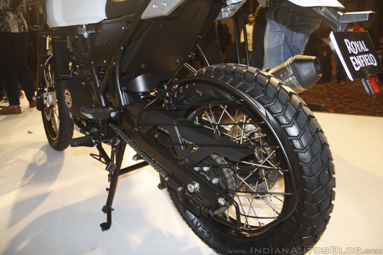 royal enfield himalayan back tyre