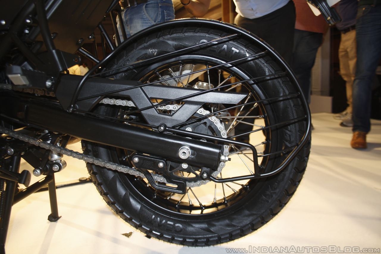 Royal Enfield Himalayan swingarm launched