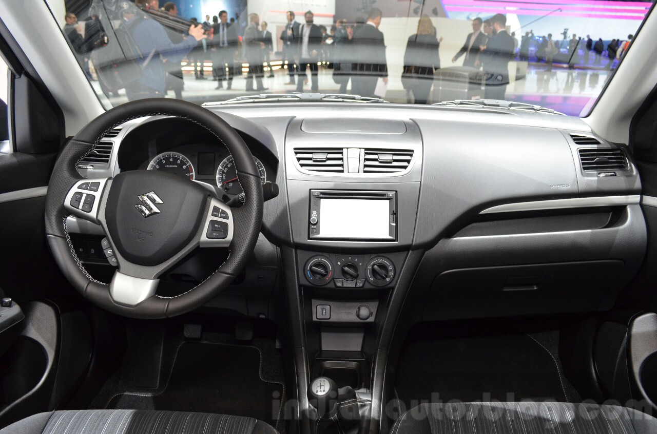 Suzuki Swift Special Edition dashboard at 2016 Geneva Motor Show