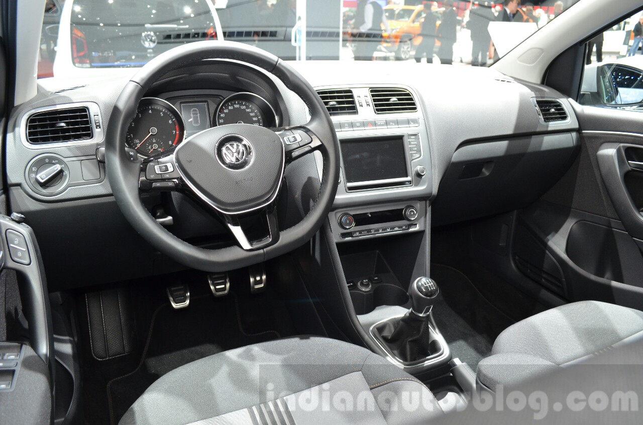 VW Polo Allstar interior at the 2016 Geneva Motor Show