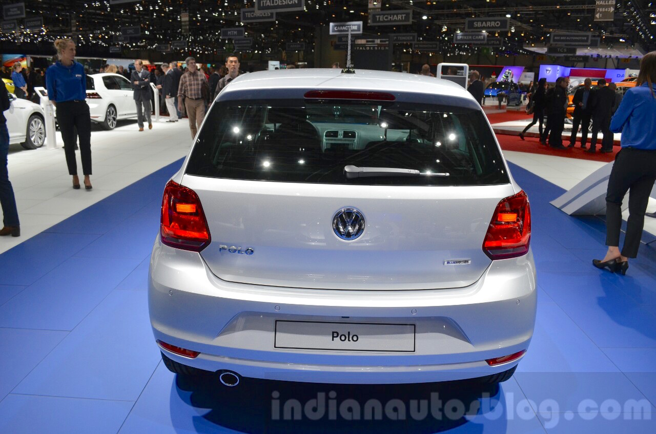 VW Polo Allstar rear at the 2016 Geneva Motor Show
