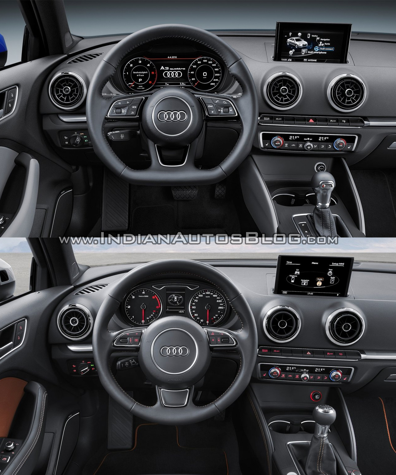 Audi A3 Sedan Facelift Old Vs New