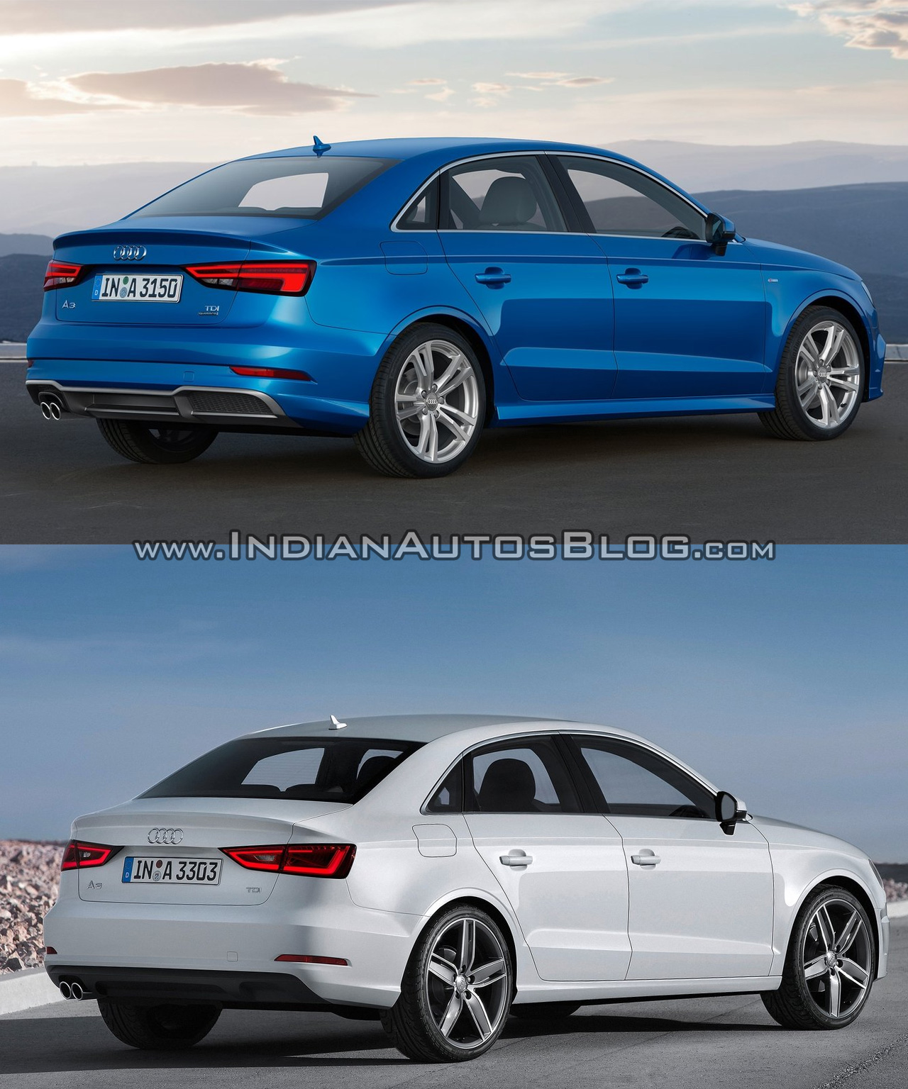 ontwerper Over het algemeen storting Audi A3 Sedan facelift &ndash; Old vs. New