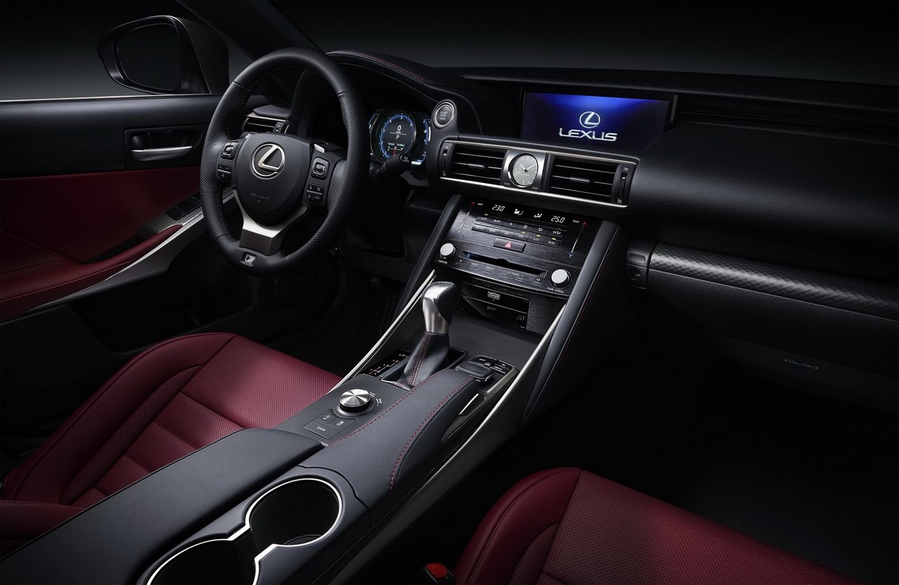2016 Lexus IS 200t (facelift) interior