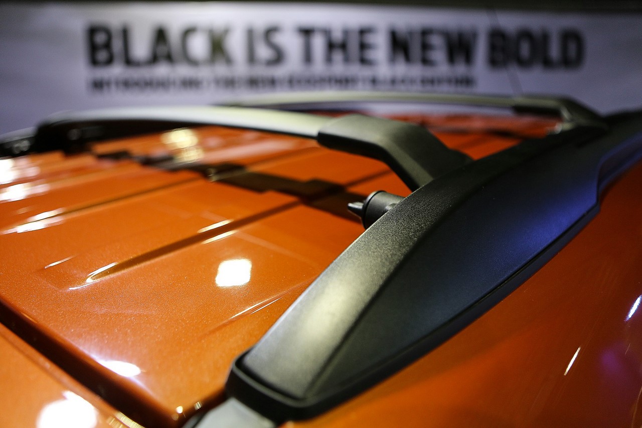 Ford EcoSport Black Edition roof cross bars