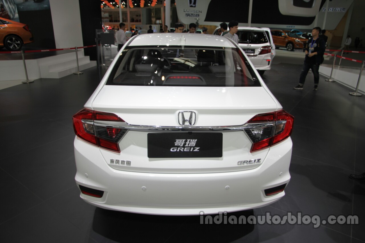 Honda Greiz at 2016 Beijing Motor Show rear