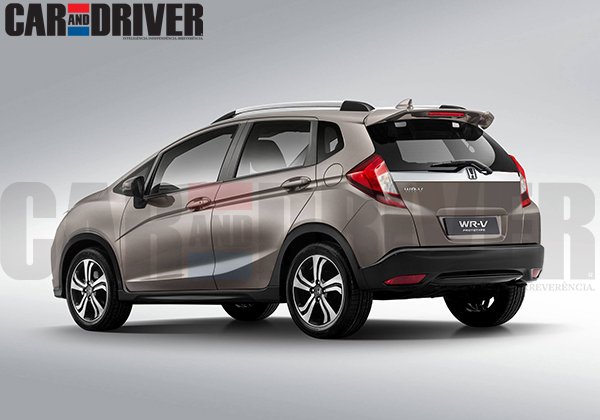 India Bound Honda Wr V Jazz Based Crossover Ndash Rendering