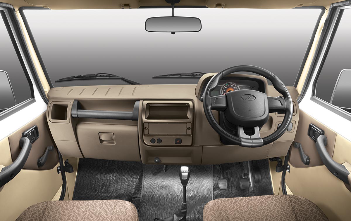 Mahindra Big Bolero Pik-Up interior launched at INR 6.15 Lakhs