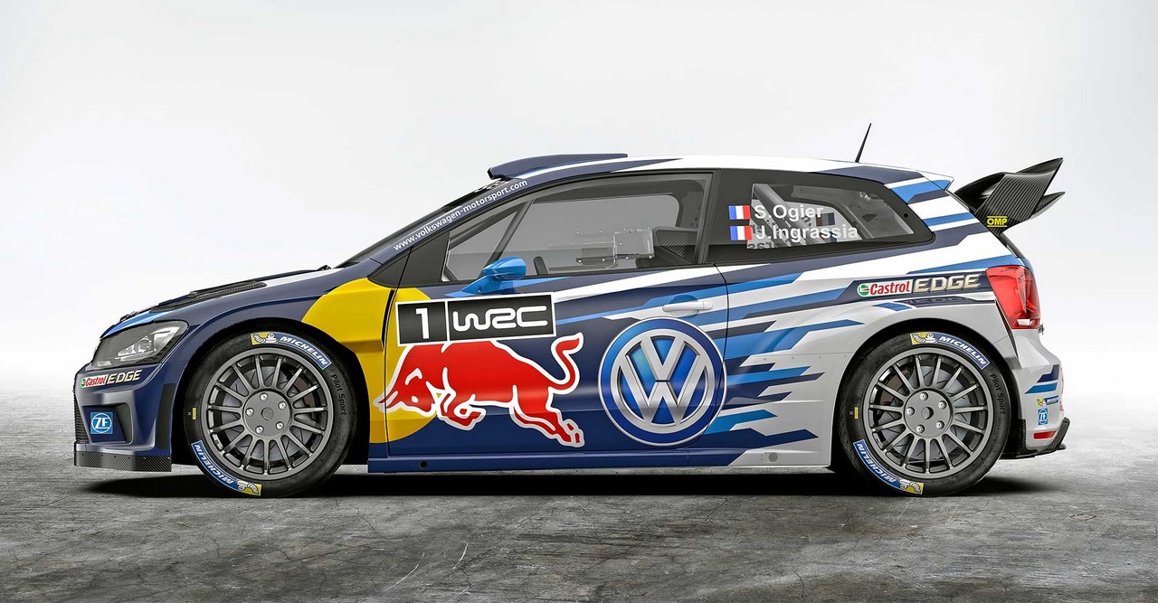 Second generation VW Polo R WRC side profile