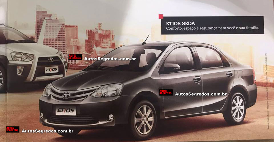 Toyota Etios Facelift Leaked With New Interior Brazil