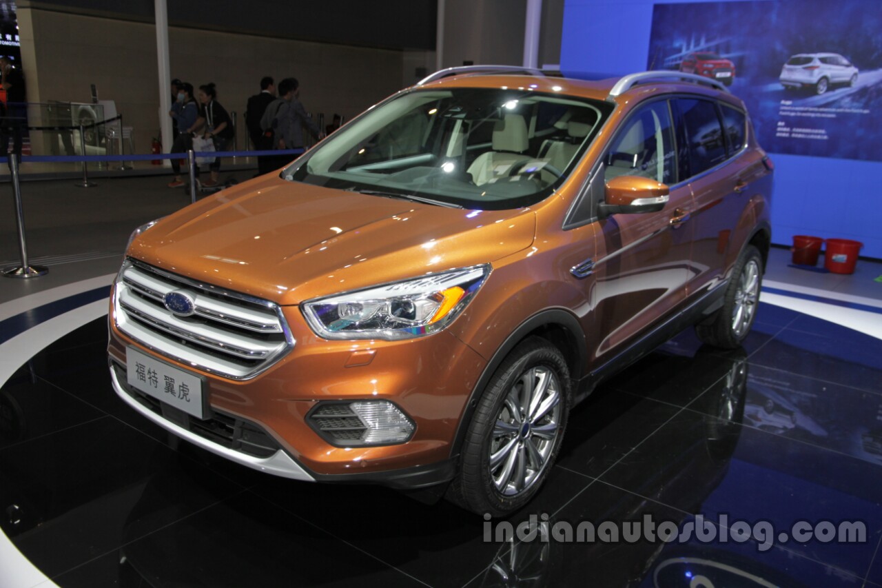 2016 Ford Kuga front three quarters left side at Auto China 2016