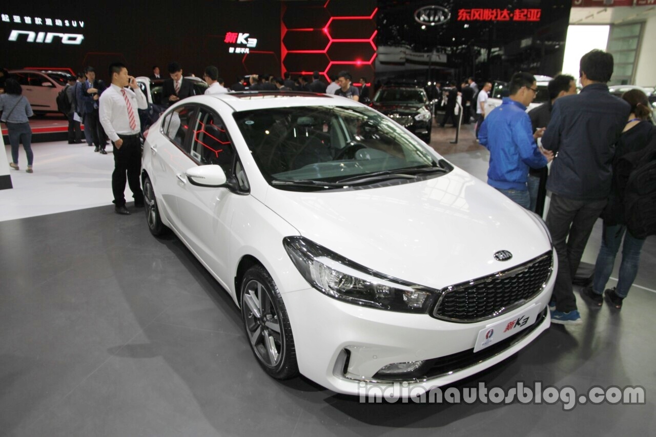 2016 Kia K3 Sedan (facelift) - Auto China 2016