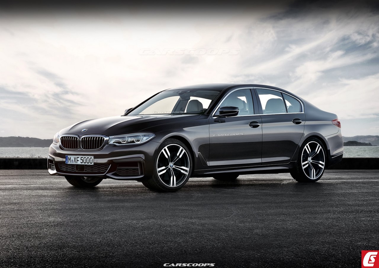 2017 Bmw 5 Series M Sport Imagined Rendering