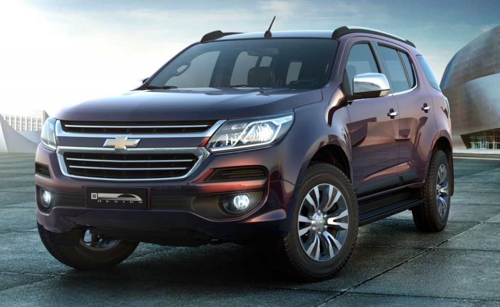 2016 Chevrolet Trailblazer front (facelift) unveiled