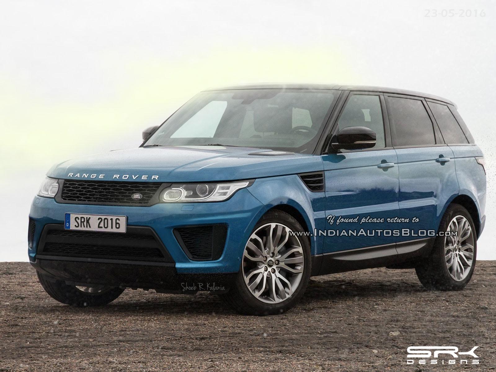 Range rover clearance sport facelift