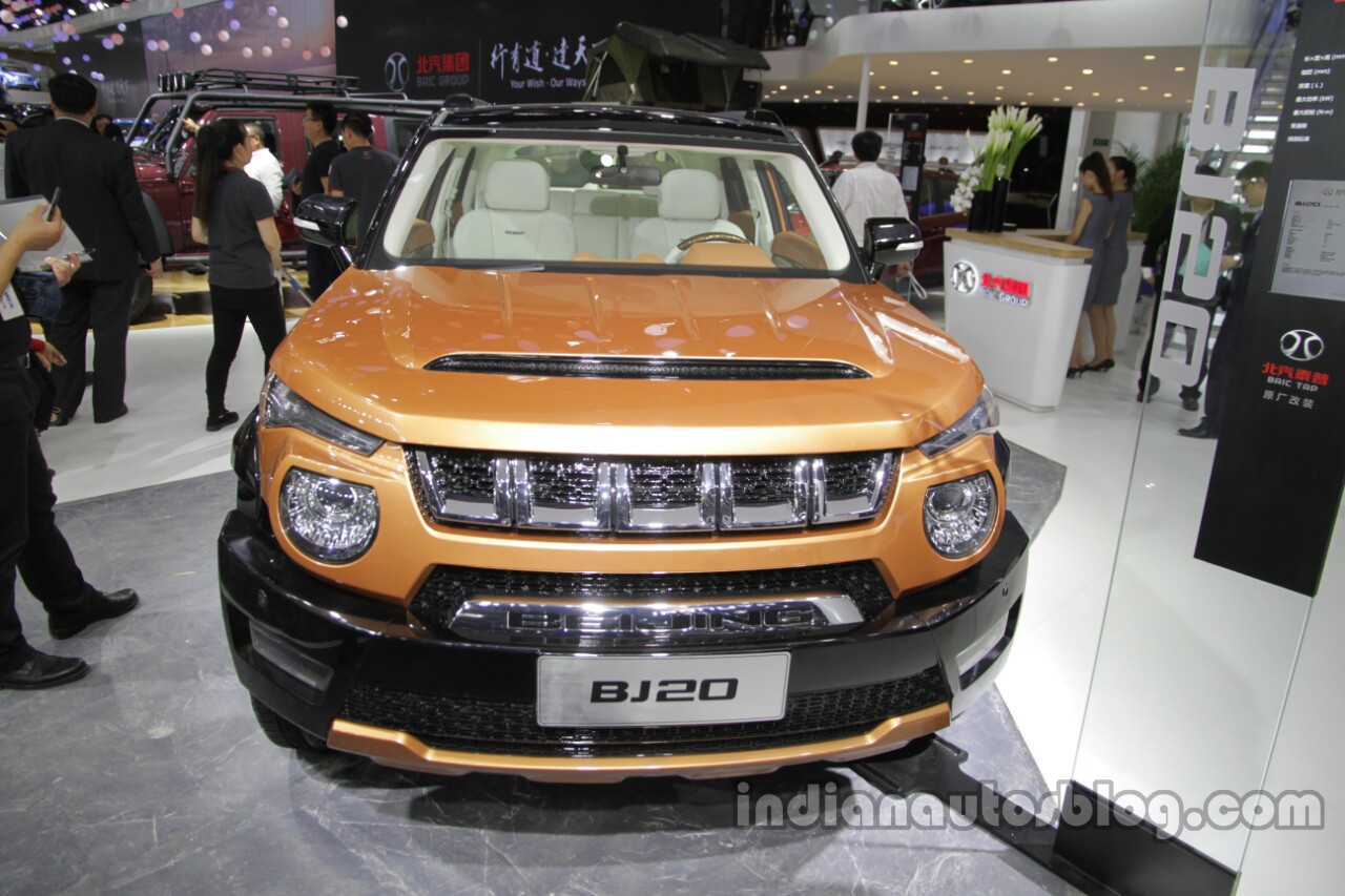 BAIC BJ20 front at Auto China 2016