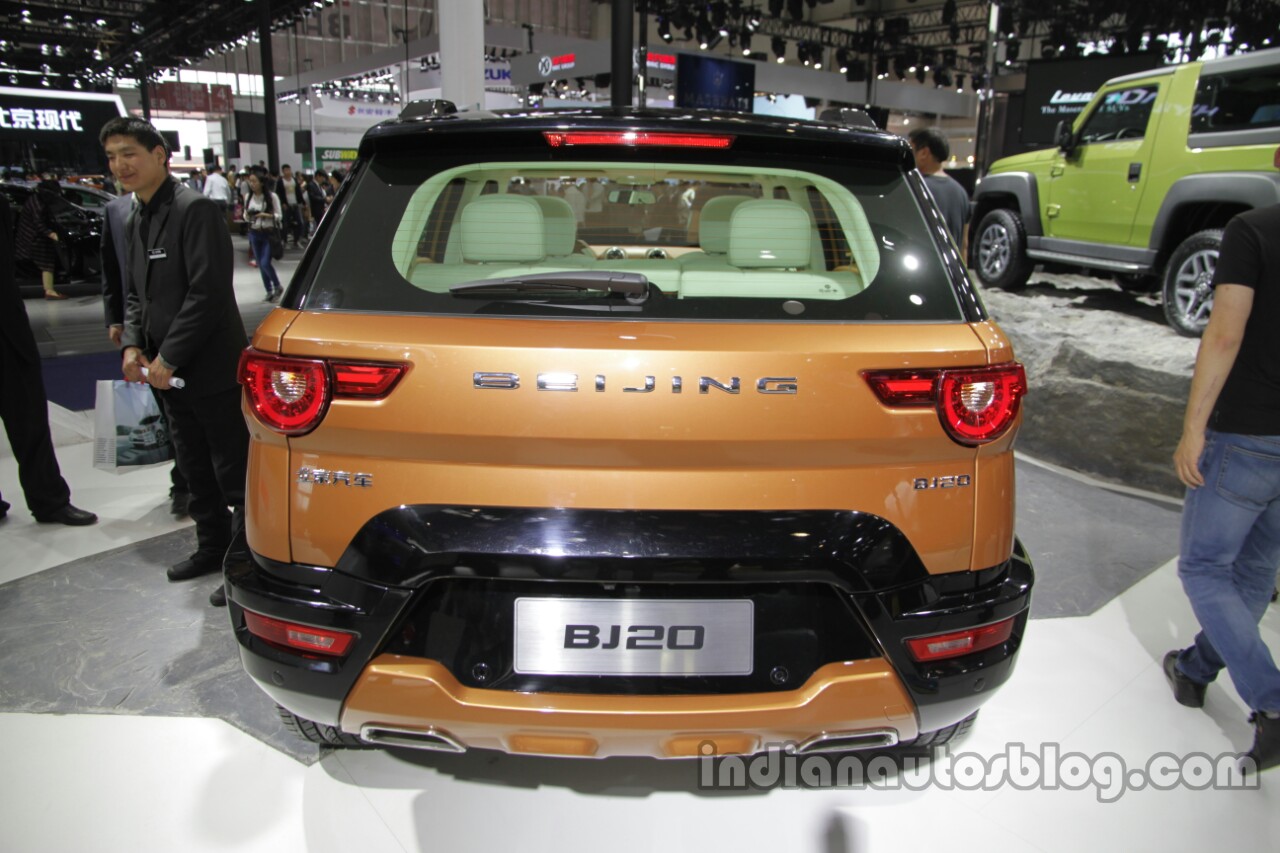 BAIC BJ20 rear at Auto China 2016