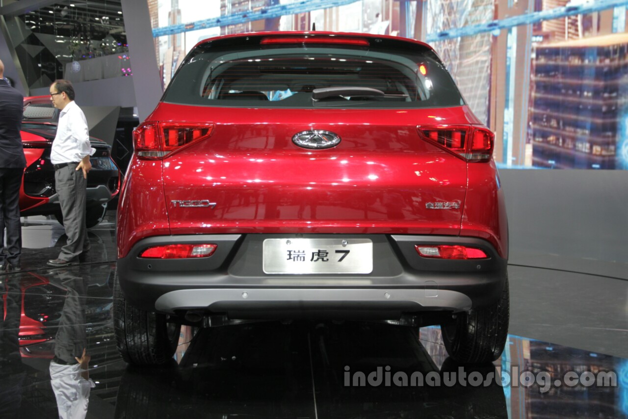 Chery Tiggo 7 rear at Auto China 2016