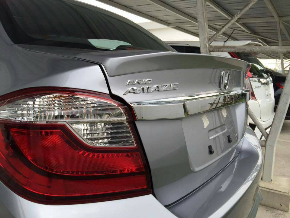 Honda Brio Amaze facelift spoiler Thailand live pics