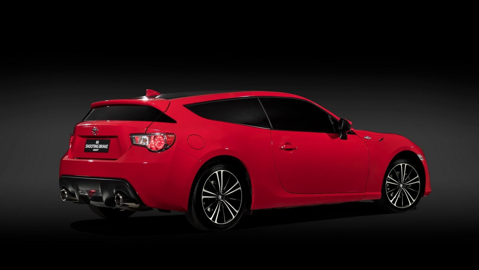 Toyota 86 Shooting Brake concept rear three quarter unveiled in Australia