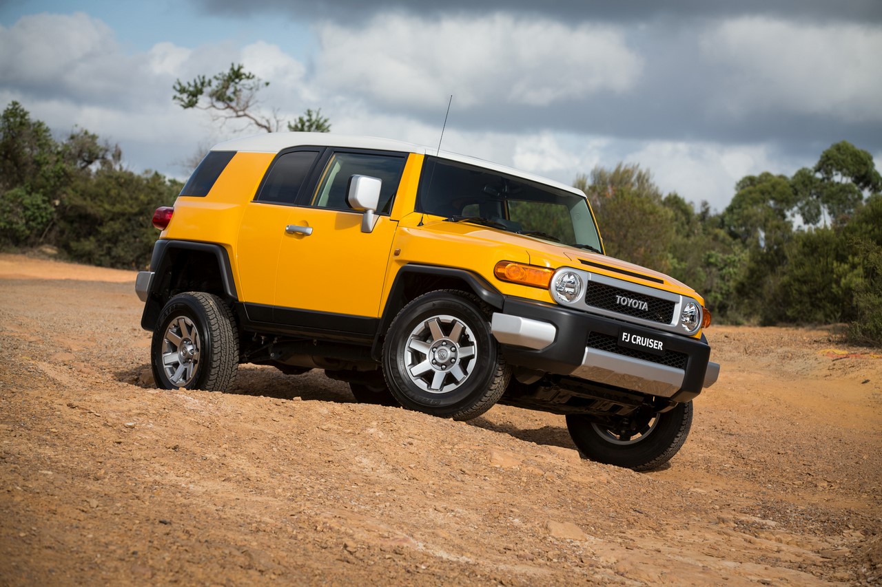 Toyota fj cruiser фото