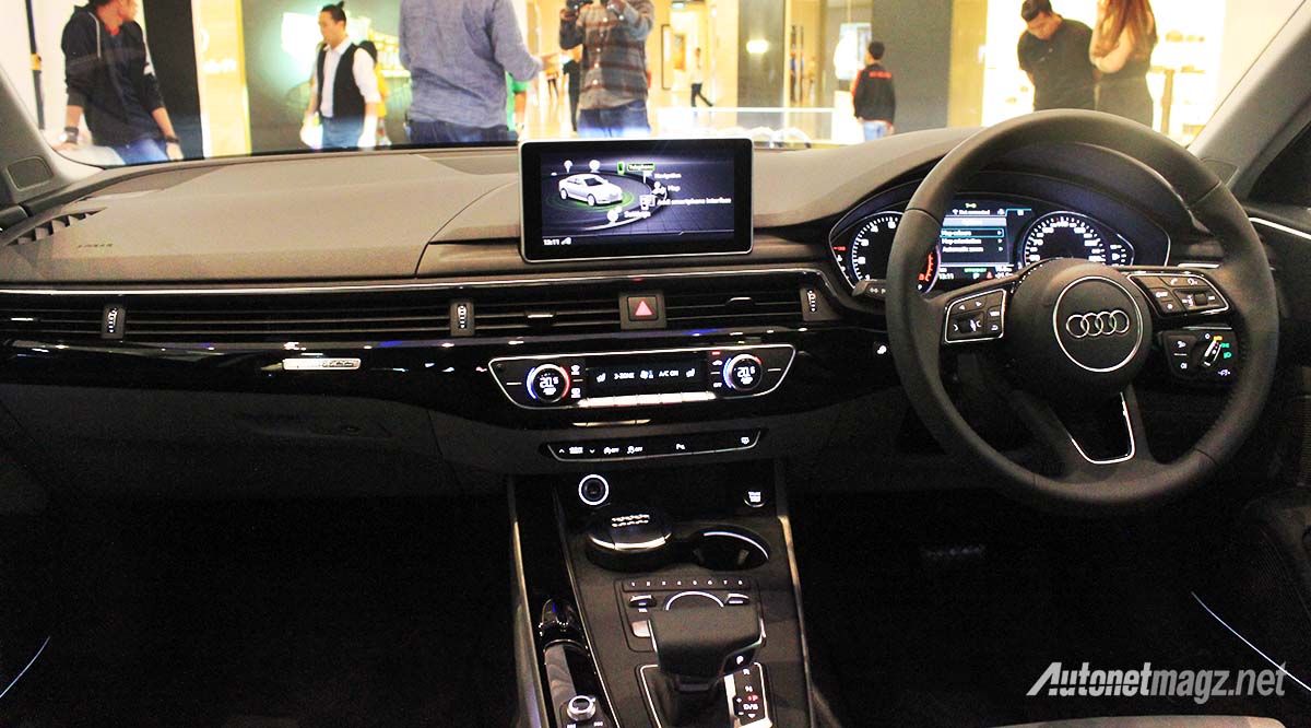 2016 Audi A4 interior Indonesian launch