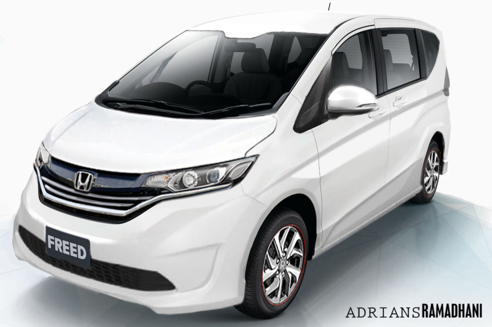 16 Honda Freed Rendered Based On Patent Leak