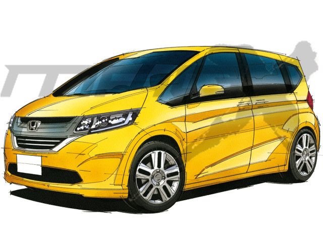 2016 Honda Freed to launch with 1.5L petrol, hybrid variants