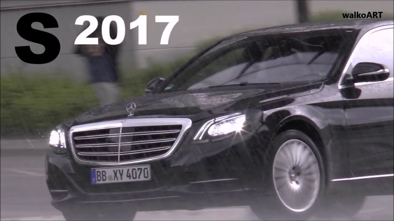 2017 Mercedes spotted with Multibeam LED headlights