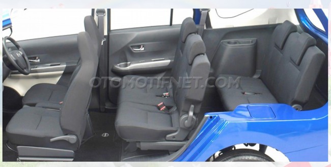 Daihatsu Sigra  rebadged Toyota Calya interior  photographed