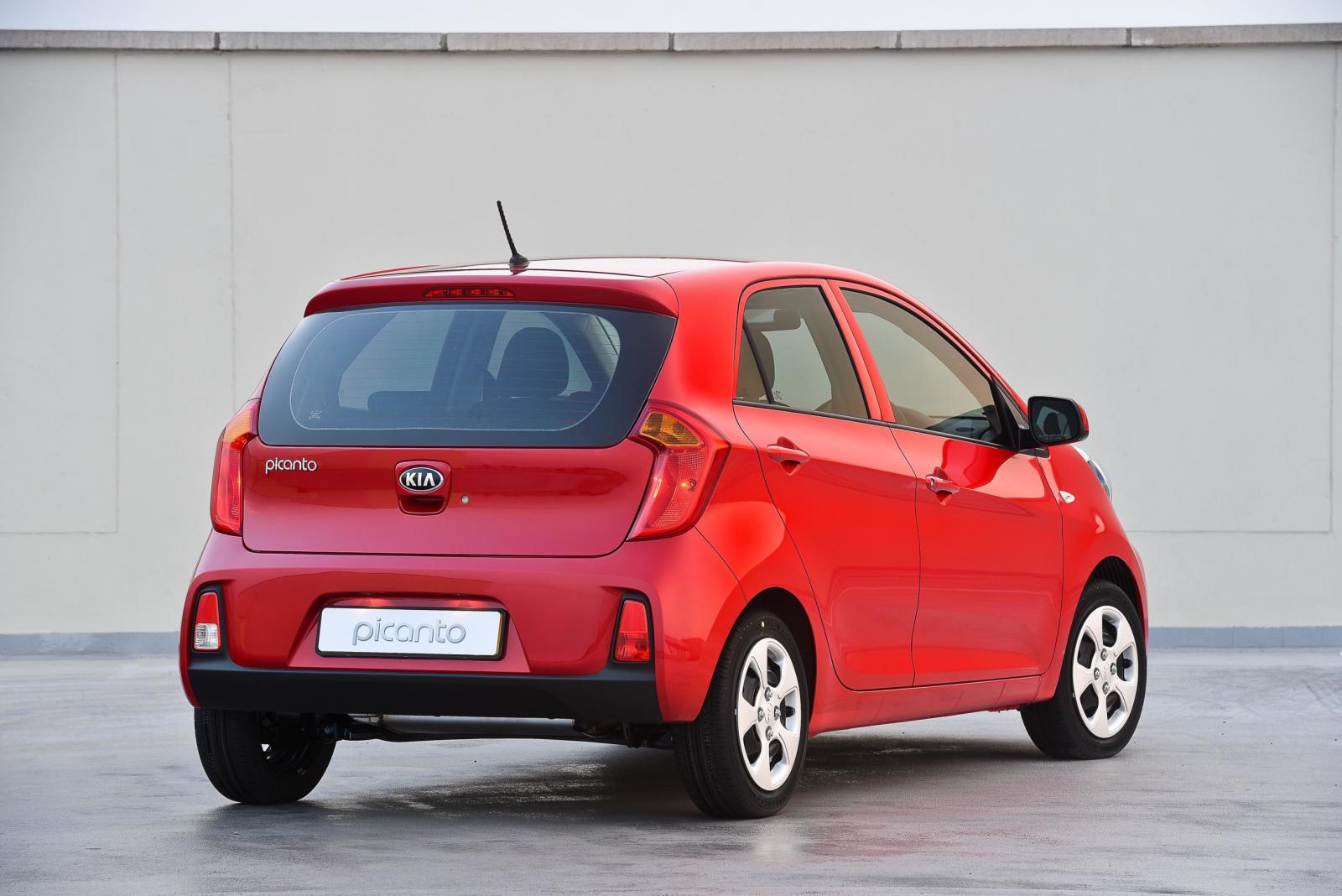 Kia Picanto 1.2 LS rear three quarter launched in South Africa