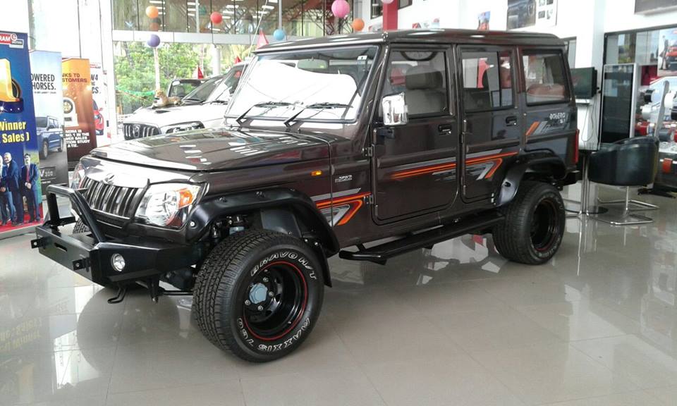 mahindra bolero invader modified