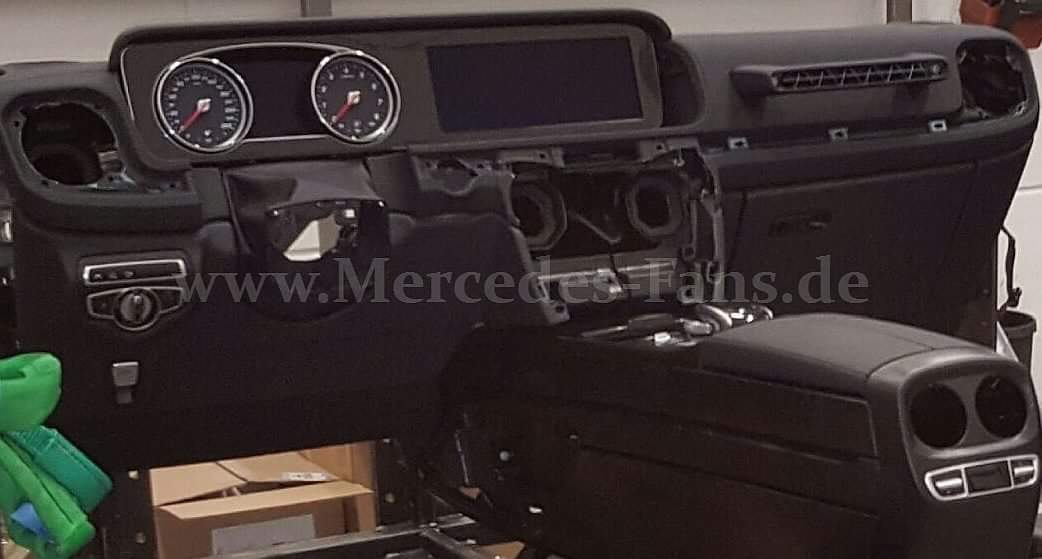 2017 Mercedes G Class Interior Allegedly Leaked