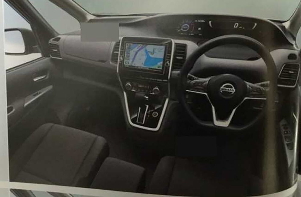 Next Gen Nissan Serena S Rear Interior Leaked