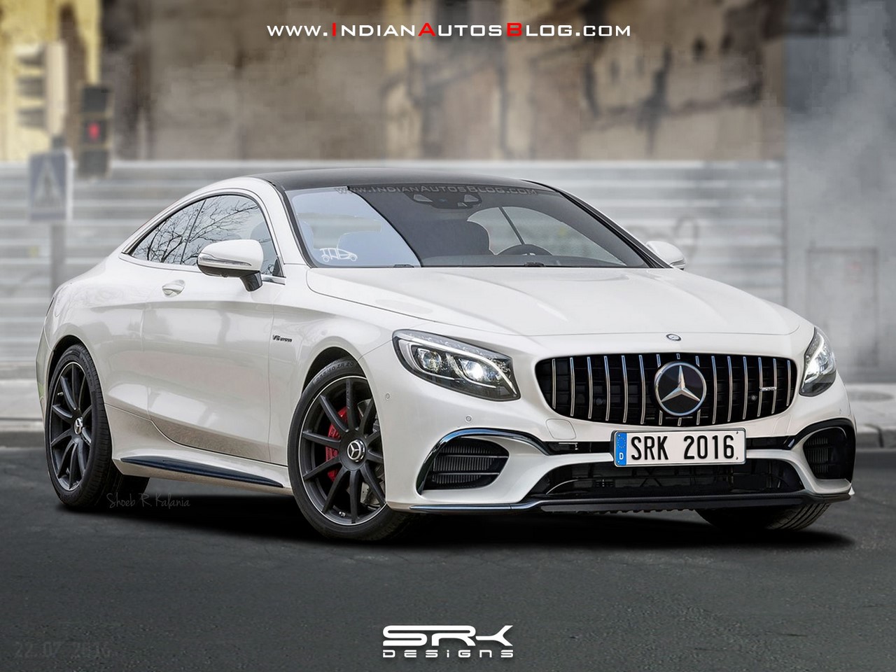 Mercedes S63 Amg Coupe Facelift Rendering