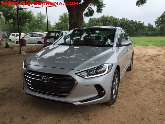 2016 Hyundai Elantra front fully revealed in India 