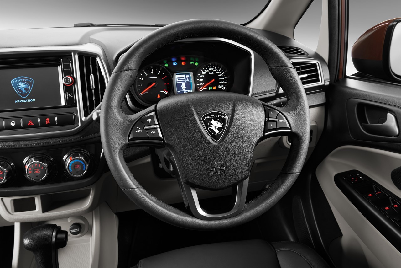2016 Proton Persona steering wheel