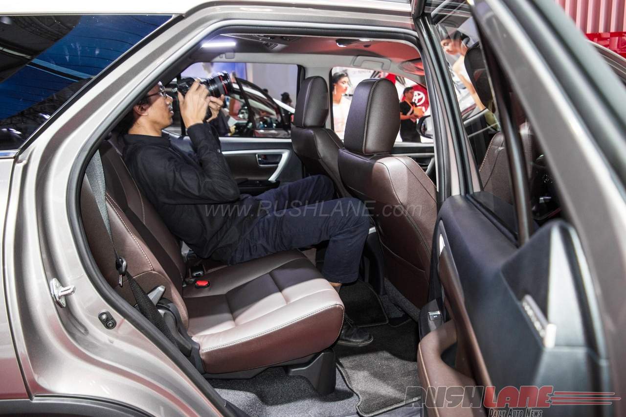 India-bound 2016 Toyota Fortuner rear cabin showcased at GIIAS