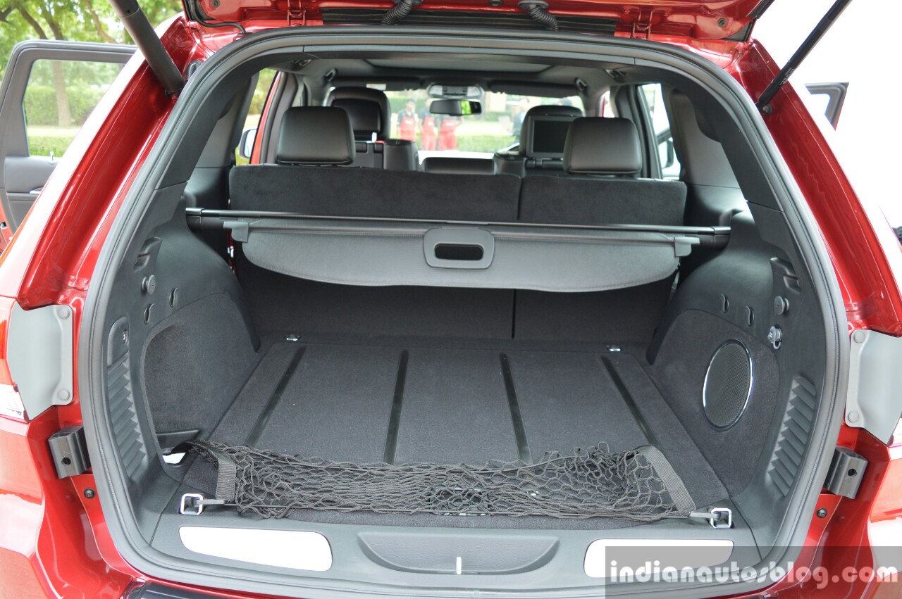 Jeep Grand Cherokee boot volume launched in India