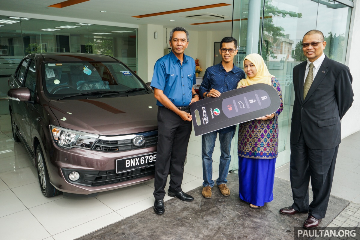 Perodua Bezza gets 25,000 bookings, 10,000th unit delivered