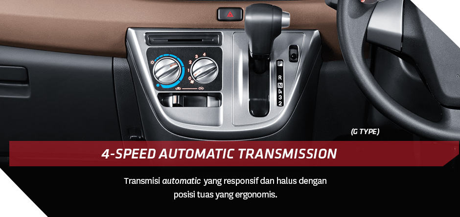 Toyota Calya 4-speed automatic transmission