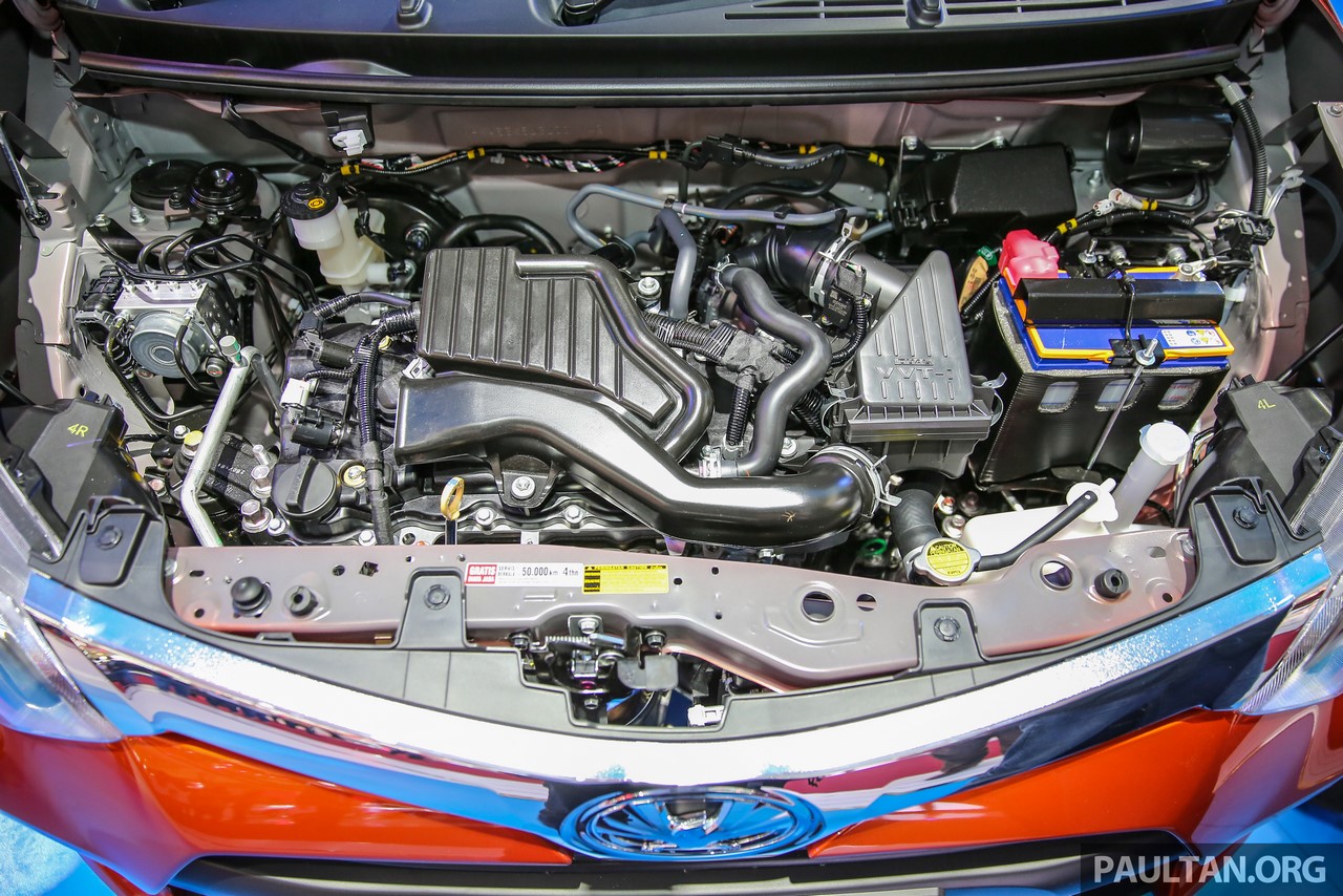 Toyota Calya engine bay GIIAS 2016
