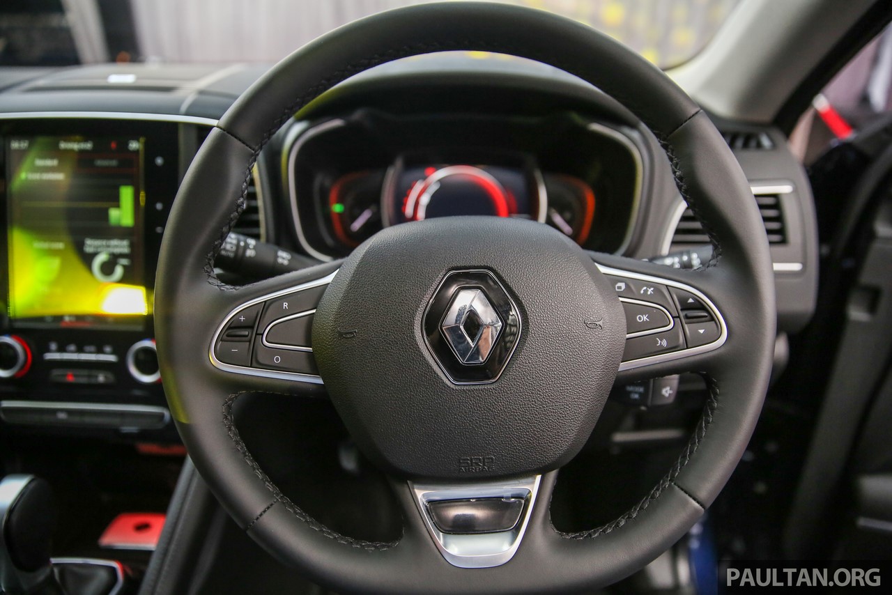 2016 Renault Koleos steering wheel