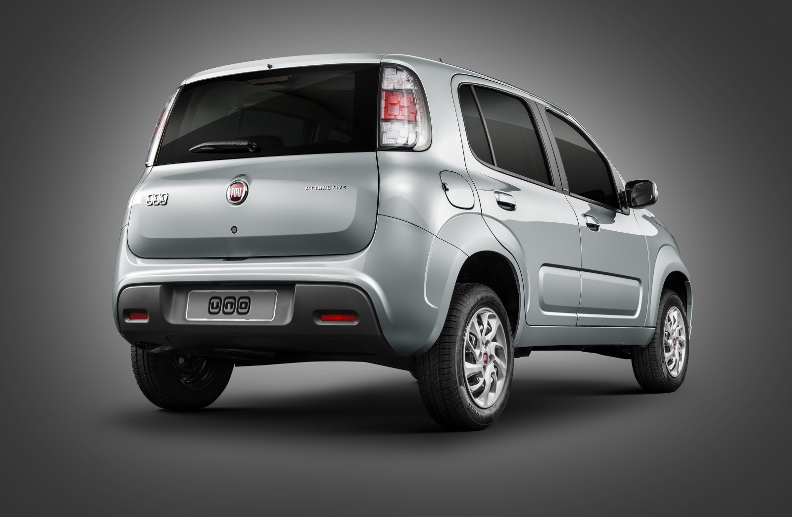 2017 Fiat Uno rear official image