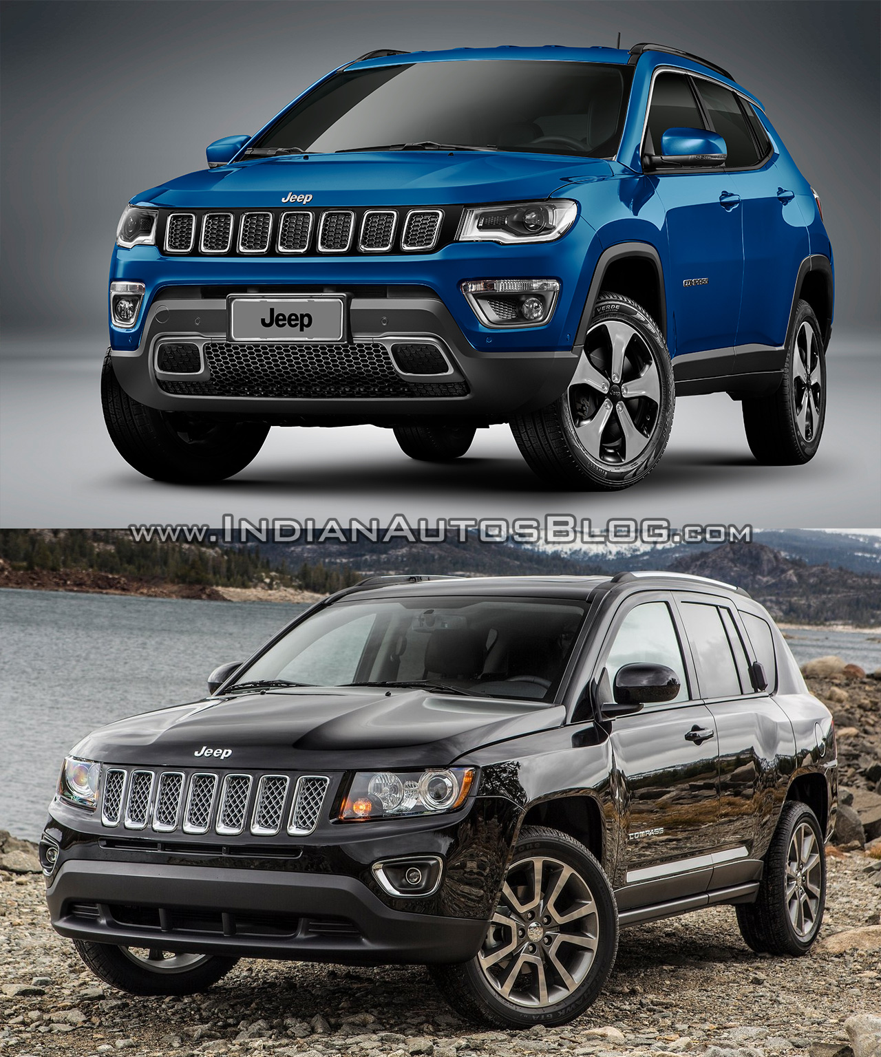 2017 Jeep Compass vs 2011 Jeep Compass - In Images