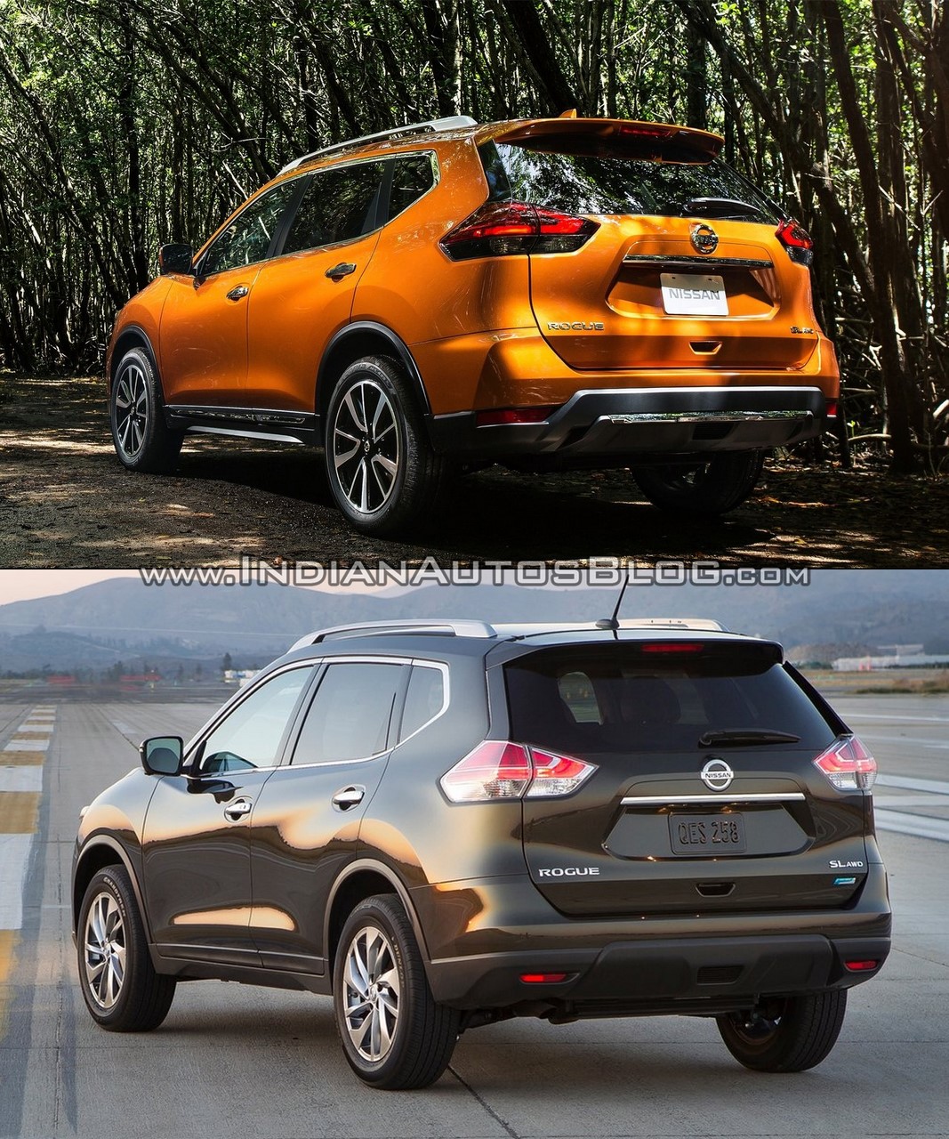 17 Nissan Rogue Vs 14 Nissan Rogue In Images